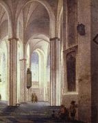 Pieter Saenredam the lnterior of the buurkerk at utrecht china oil painting reproduction